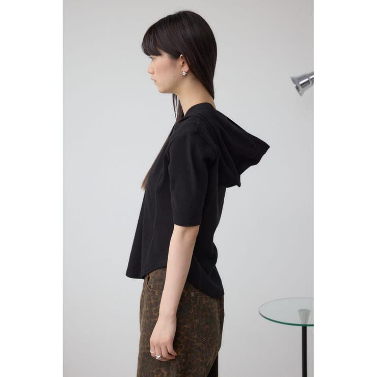 ヘンリーネックフーディーリブトップス | AZUL BY MOUSSY | 詳細画像16 