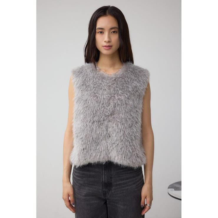 フェイクファ-ベスト | AZUL BY MOUSSY | 詳細画像28 