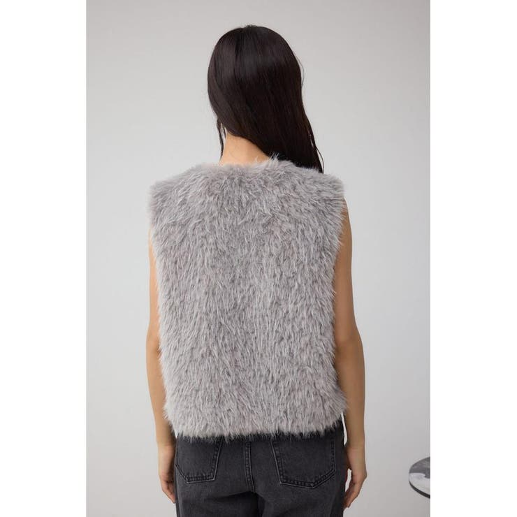 フェイクファ-ベスト | AZUL BY MOUSSY | 詳細画像30 