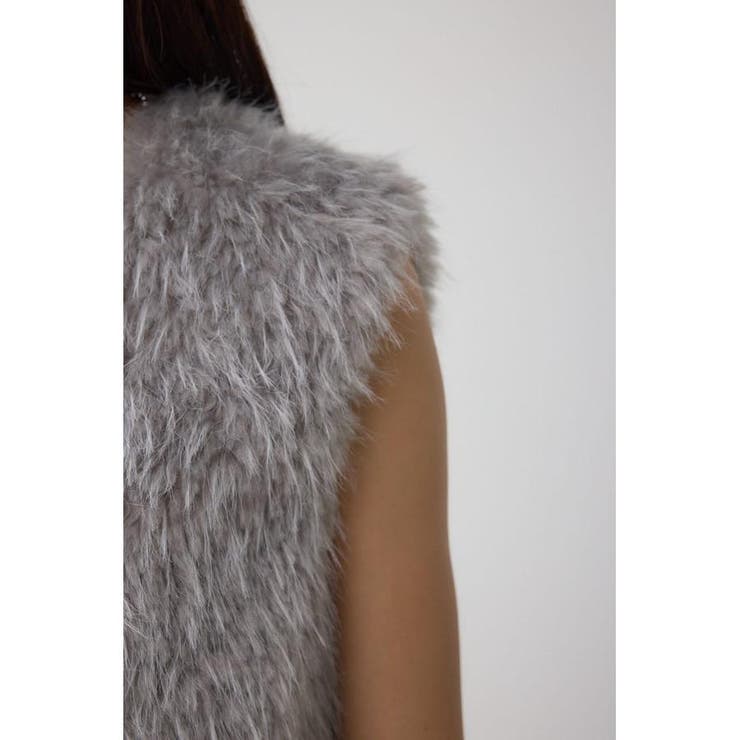 フェイクファ-ベスト | AZUL BY MOUSSY | 詳細画像32 