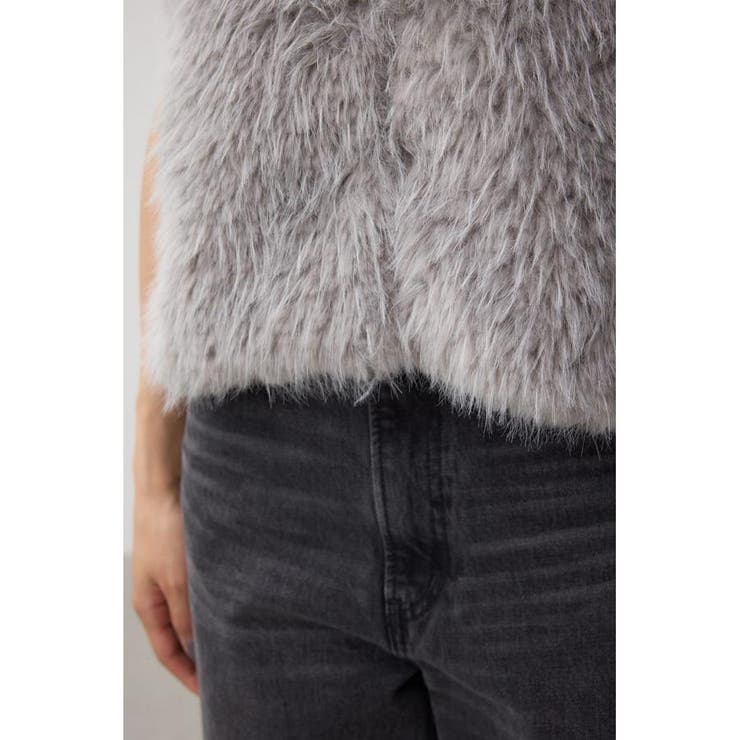 フェイクファ-ベスト | AZUL BY MOUSSY | 詳細画像33 