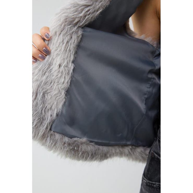 フェイクファ-ベスト | AZUL BY MOUSSY | 詳細画像35 