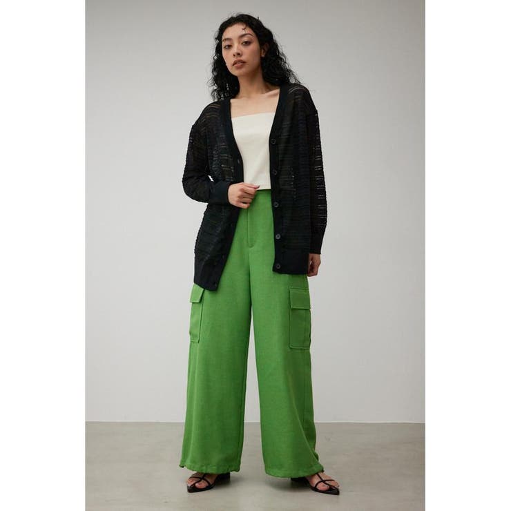 シャドーボーダーニットカーディガン | AZUL BY MOUSSY | 詳細画像14 