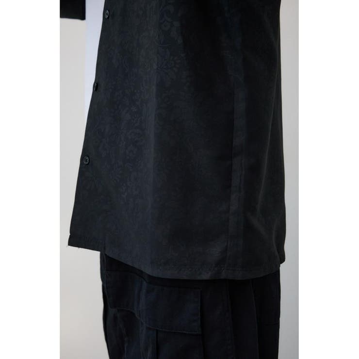 接触冷感フェイクスウェードバイカラーシャツ | AZUL BY MOUSSY | 詳細画像11 