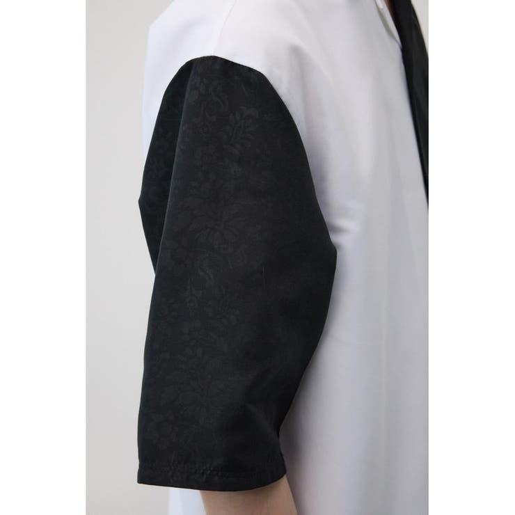 接触冷感フェイクスウェードバイカラーシャツ | AZUL BY MOUSSY | 詳細画像8 