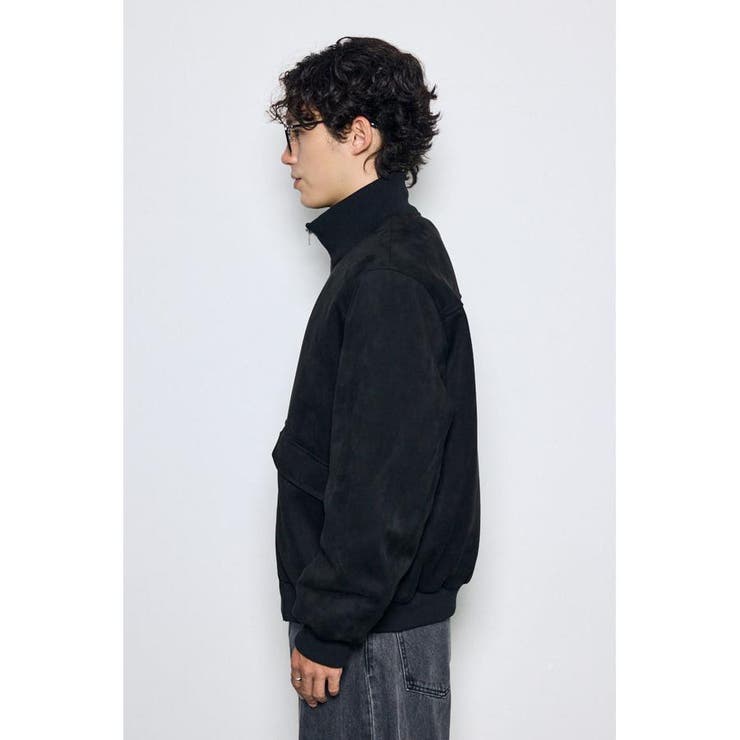 フェイクスエードリブブルゾン | AZUL BY MOUSSY | 詳細画像6 
