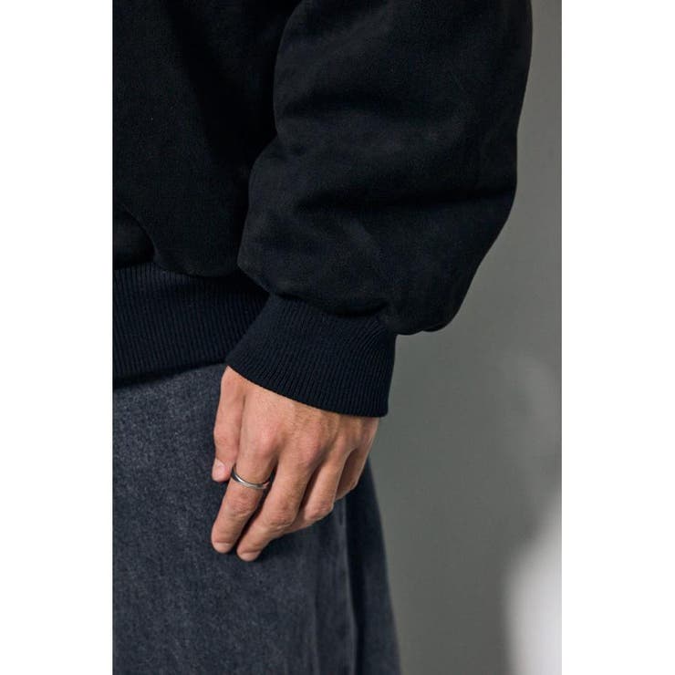 フェイクスエードリブブルゾン | AZUL BY MOUSSY | 詳細画像10 