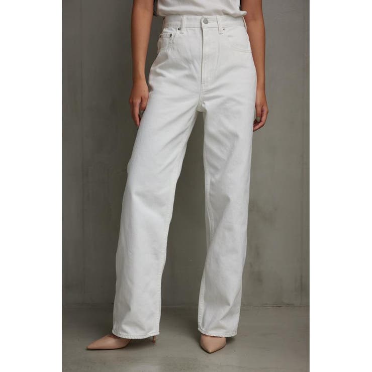 O/WHT1 | AZUL DENIM/ハイウエストワイドデニム | AZUL BY MOUSSY