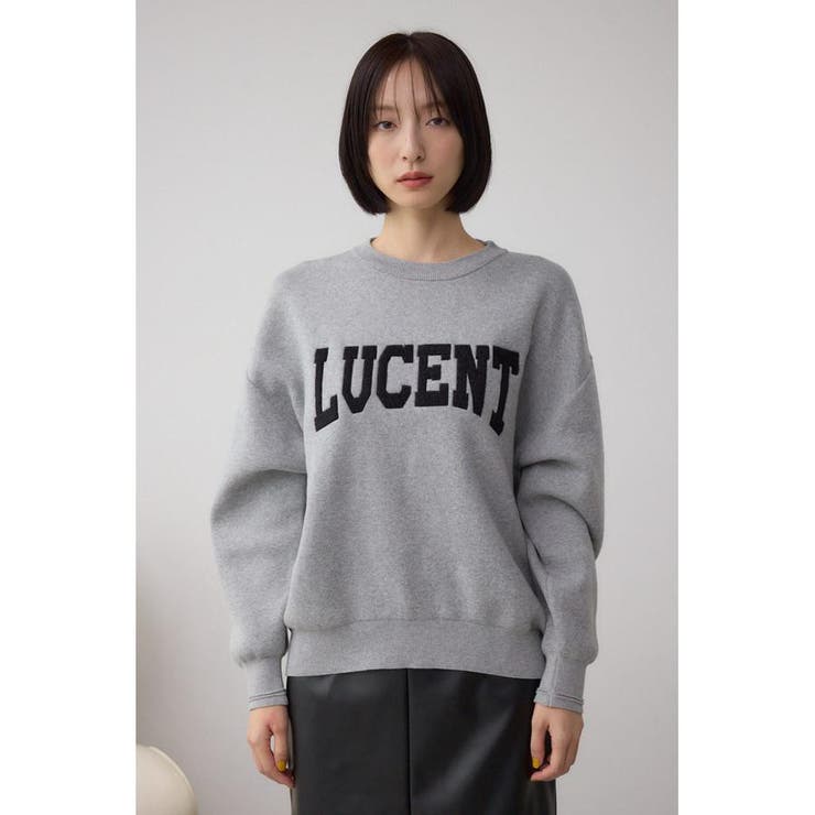 ロゴ刺繍ニットトップス | AZUL BY MOUSSY | 詳細画像26 