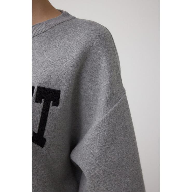 ロゴ刺繍ニットトップス | AZUL BY MOUSSY | 詳細画像30 