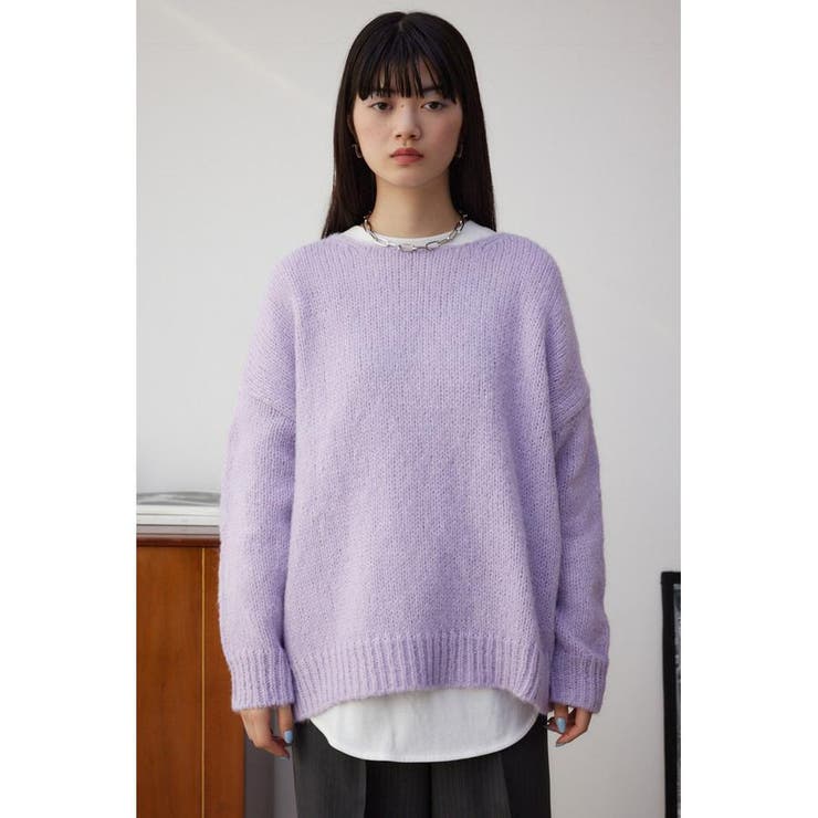 カラーニットプルオーバー | AZUL BY MOUSSY | 詳細画像15 