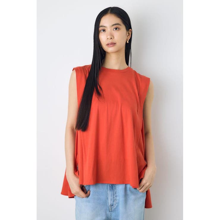 リュクスフローノースリフレアカットトップス | AZUL BY MOUSSY | 詳細画像30 