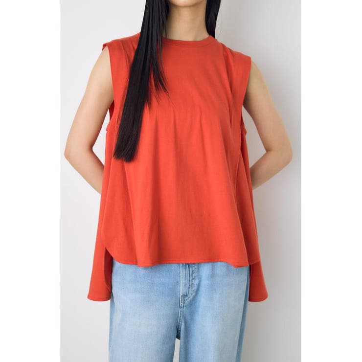 リュクスフローノースリフレアカットトップス | AZUL BY MOUSSY | 詳細画像31 