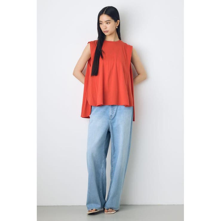 リュクスフローノースリフレアカットトップス | AZUL BY MOUSSY | 詳細画像35 