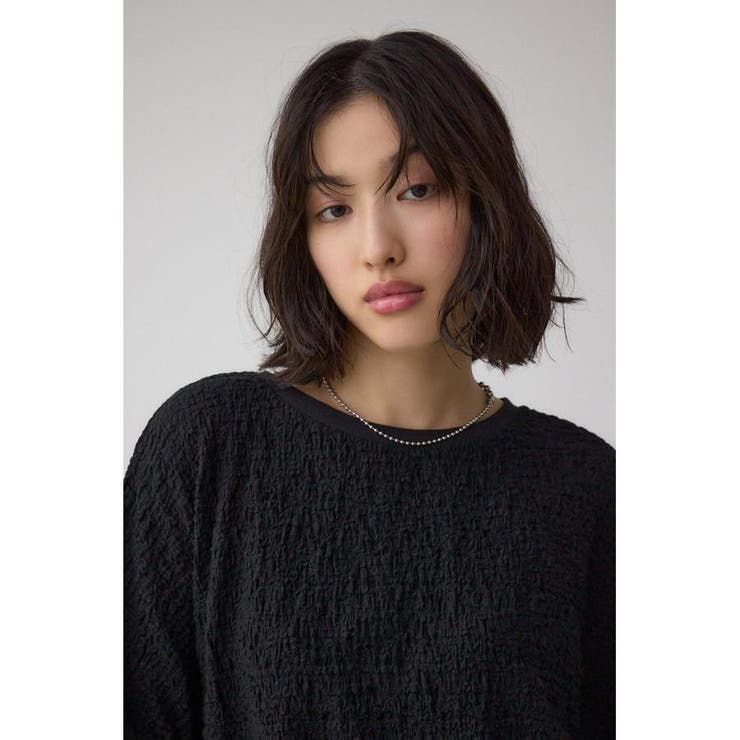 カットジャカードトップス | AZUL BY MOUSSY | 詳細画像11 