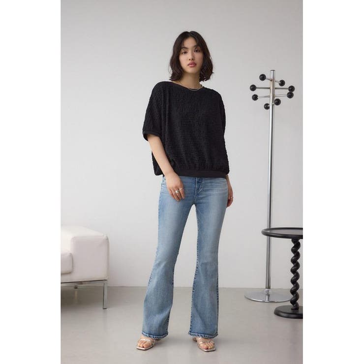 カットジャカードトップス | AZUL BY MOUSSY | 詳細画像13 