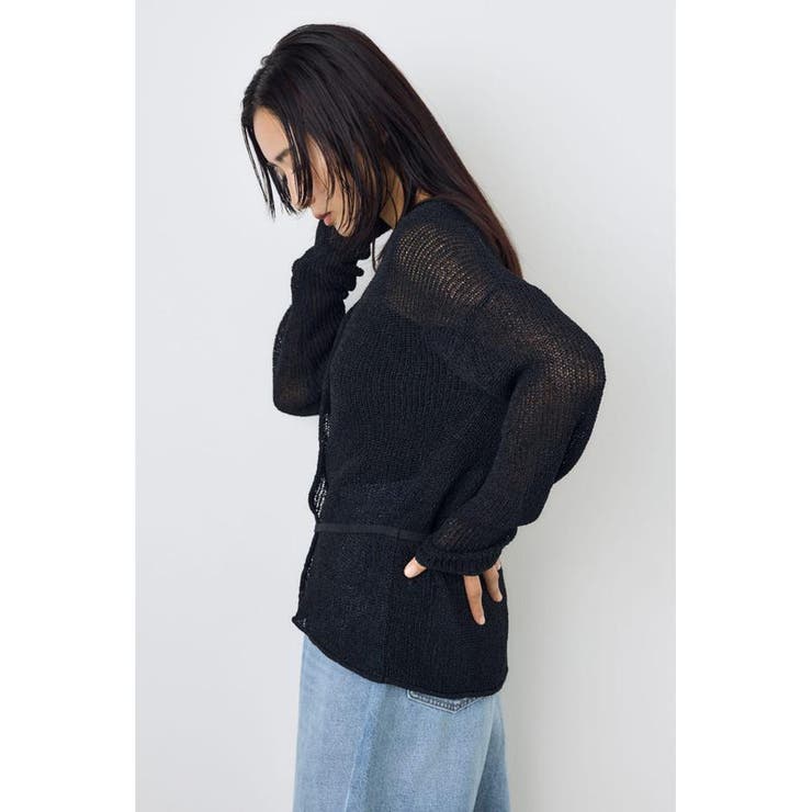 ドライタッチニットVネックカーディガン | AZUL BY MOUSSY | 詳細画像13 