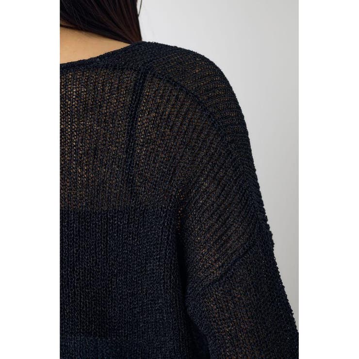 ドライタッチニットVネックカーディガン | AZUL BY MOUSSY | 詳細画像17 