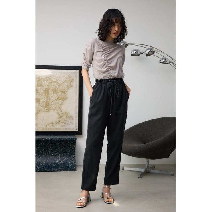 リネンミックスストレッチパンツ | AZUL BY MOUSSY | 詳細画像14 