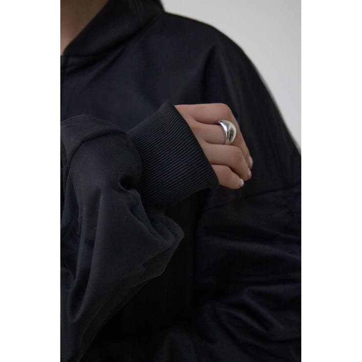 チュールドッキングブルゾン | AZUL BY MOUSSY | 詳細画像24 