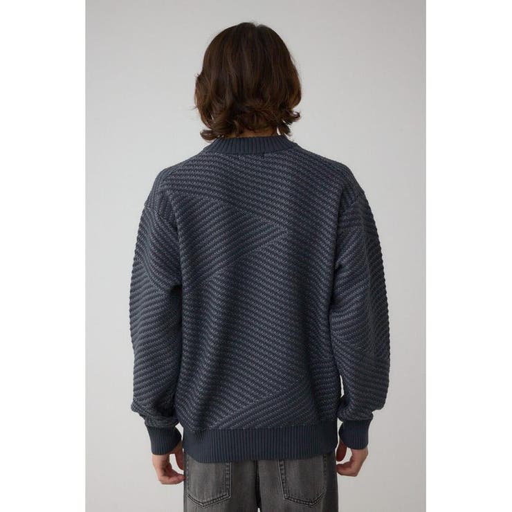ジグトーンジャガードニット | AZUL BY MOUSSY | 詳細画像40 