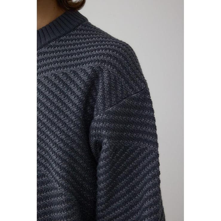 ジグトーンジャガードニット | AZUL BY MOUSSY | 詳細画像42 