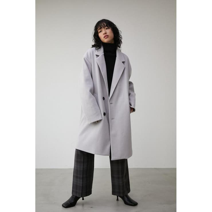 WASHABLE OVER CHESTER COAT[品番：AZLW0020489]｜AZUL BY MOUSSY