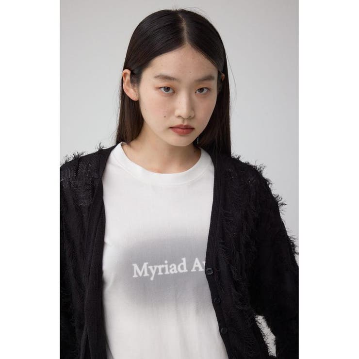 ランダムフリンジニットカーディガン | AZUL BY MOUSSY | 詳細画像2 