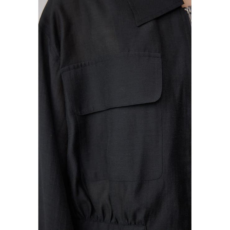 袖ギャザーショートブルゾン | AZUL BY MOUSSY | 詳細画像20 