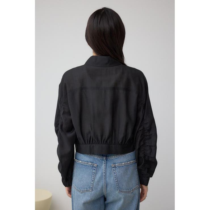 袖ギャザーショートブルゾン | AZUL BY MOUSSY | 詳細画像18 