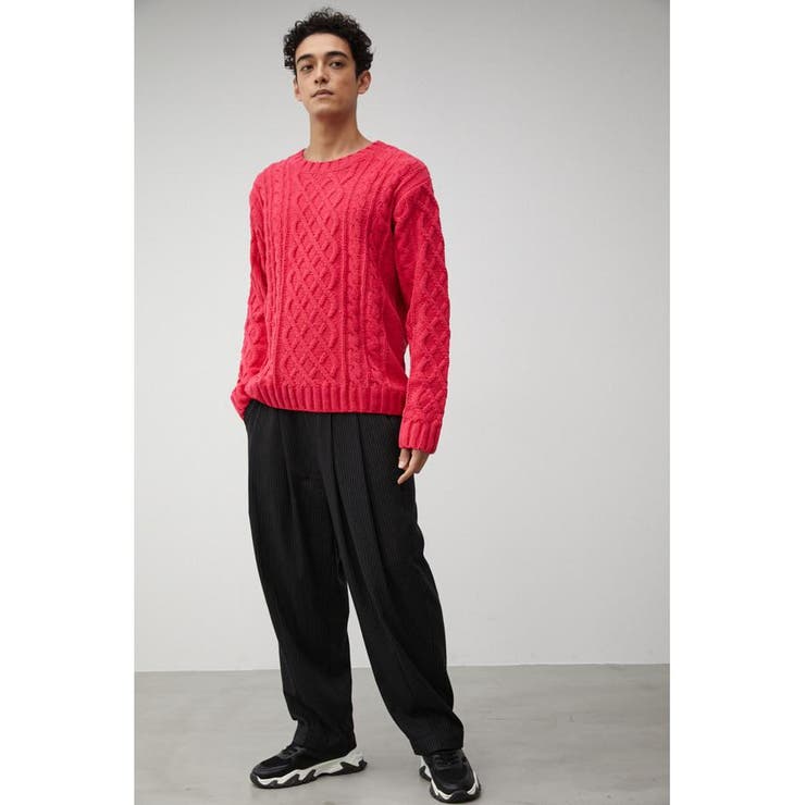 FAUX MELTON TROUSERS | AZUL BY MOUSSY | 詳細画像24 