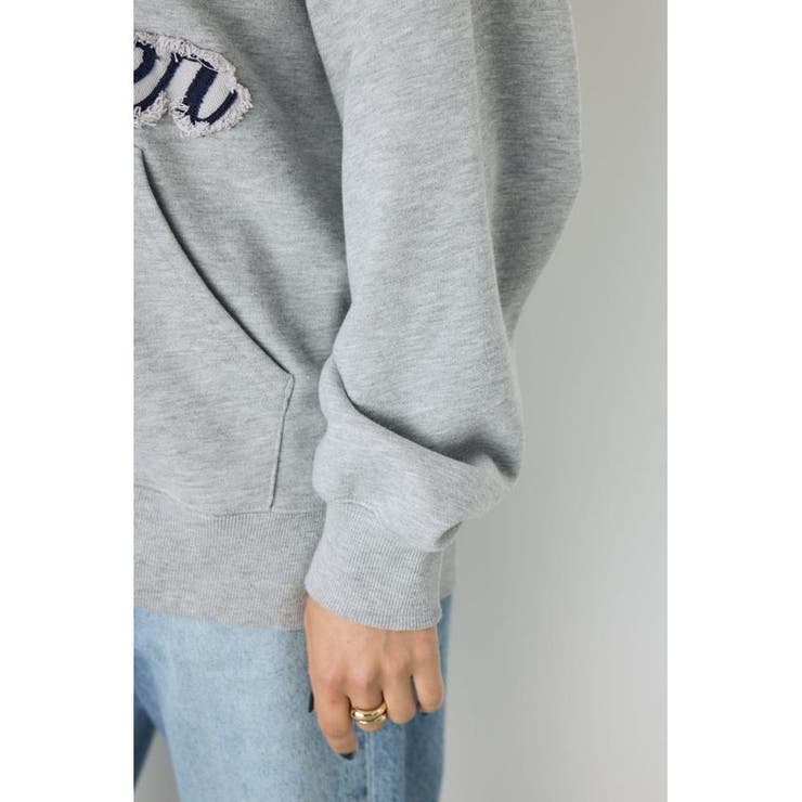 ダブルジップアソートロゴフーディ | AZUL BY MOUSSY | 詳細画像20 
