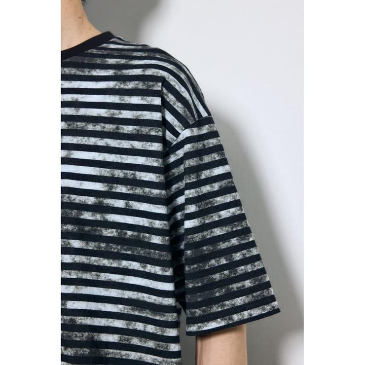 かすれボーダーTシャツ | AZUL BY MOUSSY | 詳細画像9 