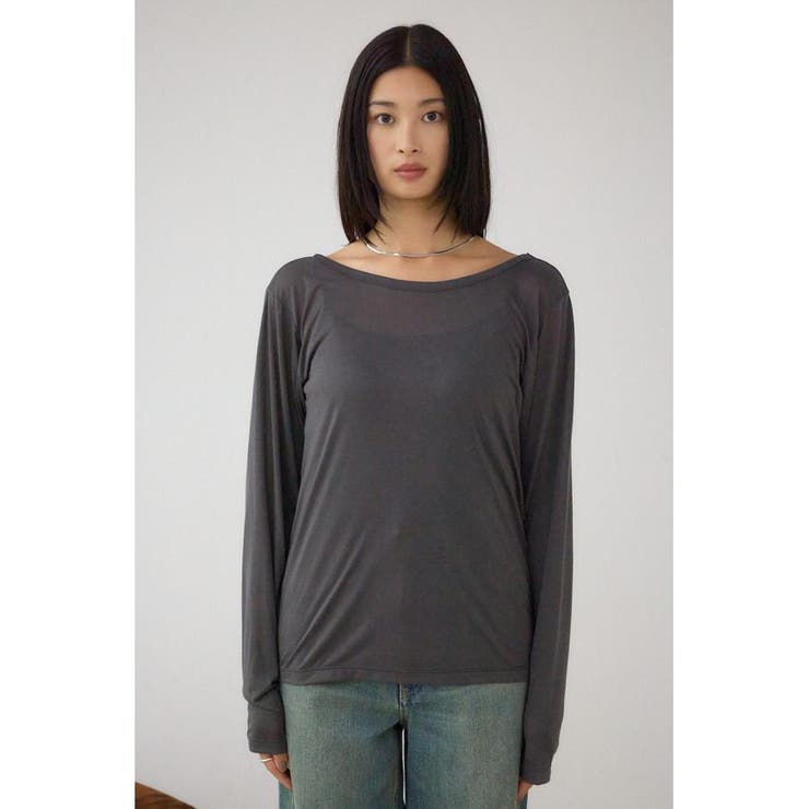 シアーロングスリーブTシャツ | AZUL BY MOUSSY | 詳細画像38 