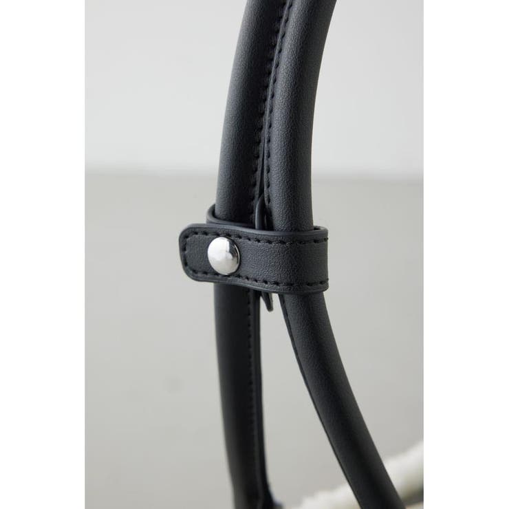 フェイクムートンスクエアトートバッグ | AZUL BY MOUSSY | 詳細画像10 