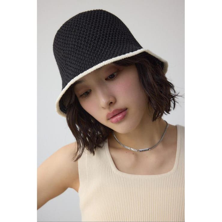 BLK | サーモ配色ハット | AZUL BY MOUSSY