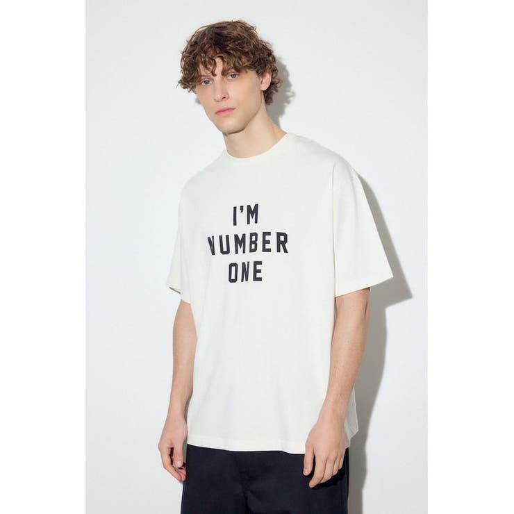 I'M NUMBER ONE Tシャツ | AZUL BY MOUSSY | 詳細画像3 