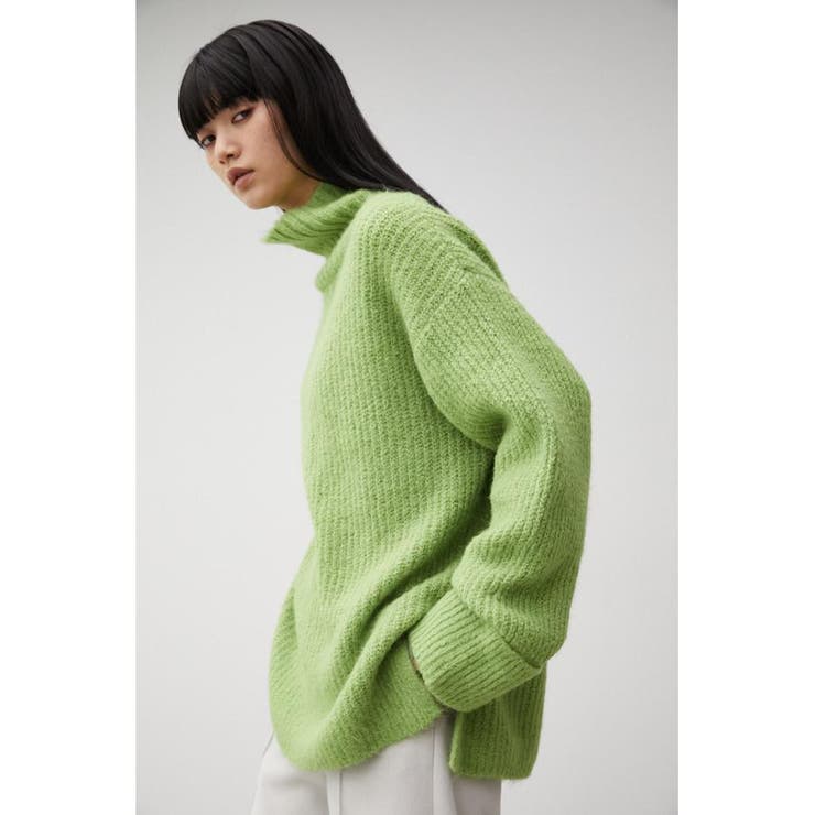 BIG TURTLE MIX KNIT TOPS[品番：AZLW0020352]｜AZUL BY  MOUSSY（アズールバイマウジー）のレディースファッション通販｜SHOPLIST（ショップリスト）