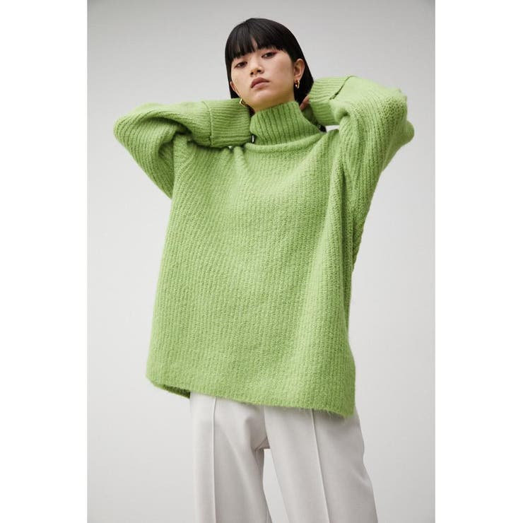 BIG TURTLE MIX KNIT TOPS[品番：AZLW0020352]｜AZUL BY  MOUSSY（アズールバイマウジー）のレディースファッション通販｜SHOPLIST（ショップリスト）