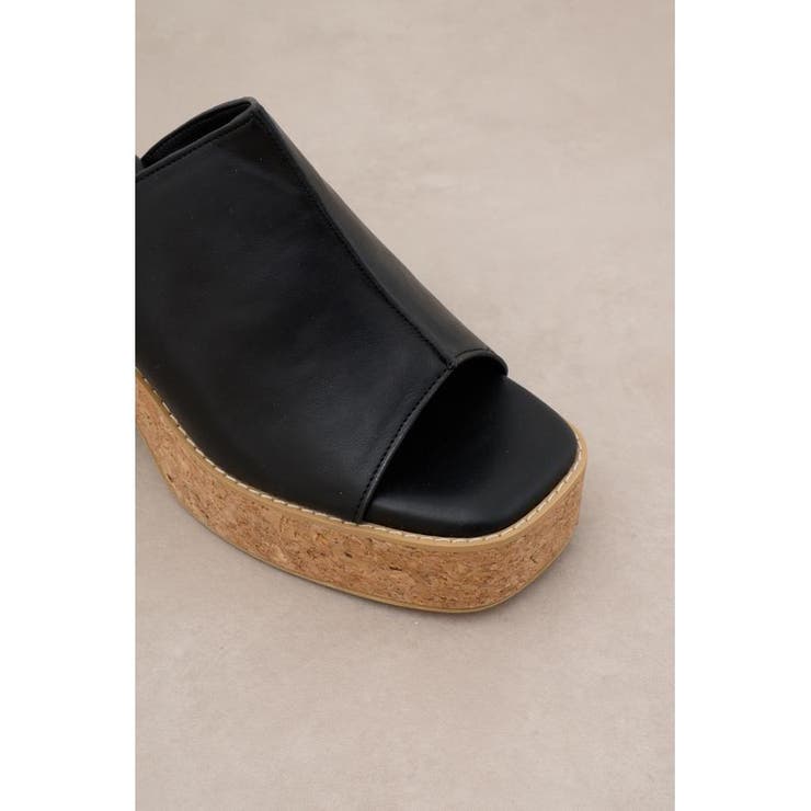 センターシームコルクウェッジサンダル | AZUL BY MOUSSY | 詳細画像17 