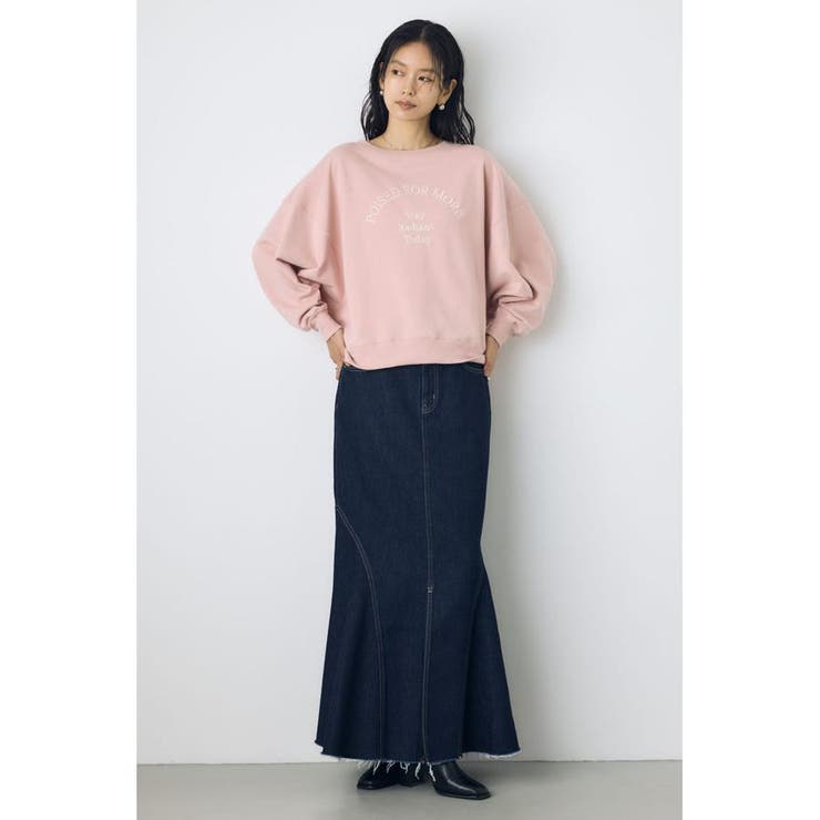 2WAYロゴ裏毛トップス | AZUL BY MOUSSY | 詳細画像15 