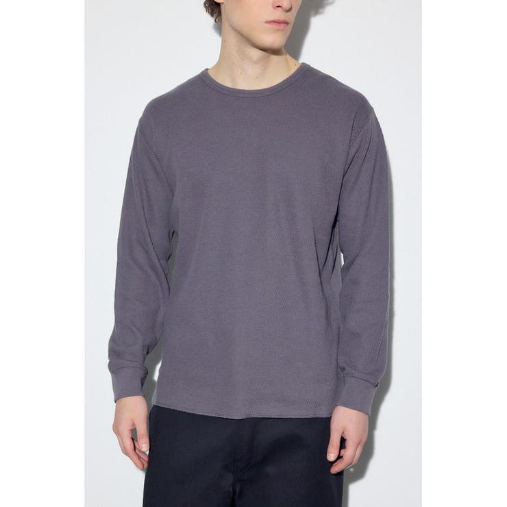 GRY | ソフトワッフルトップス | AZUL BY MOUSSY