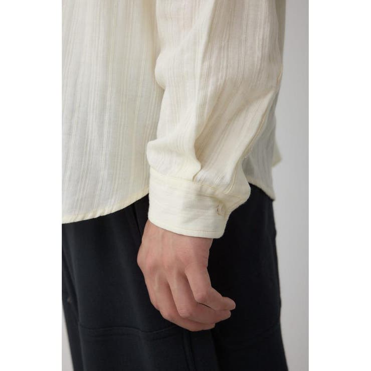 ベーシックレースラインシャツ | AZUL BY MOUSSY | 詳細画像10 