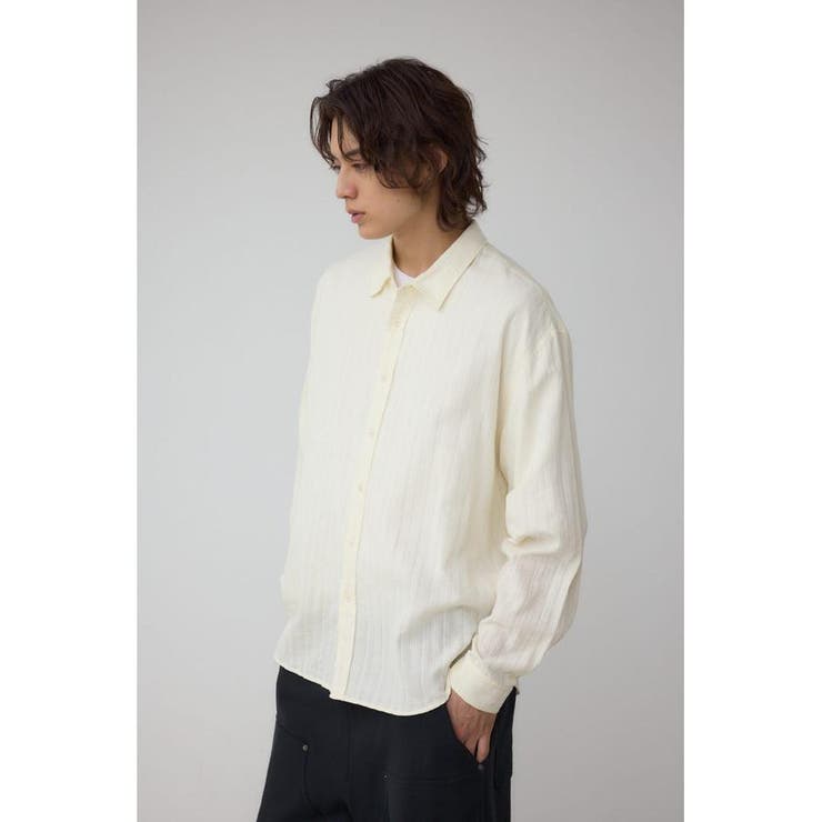 ベーシックレースラインシャツ | AZUL BY MOUSSY | 詳細画像3 