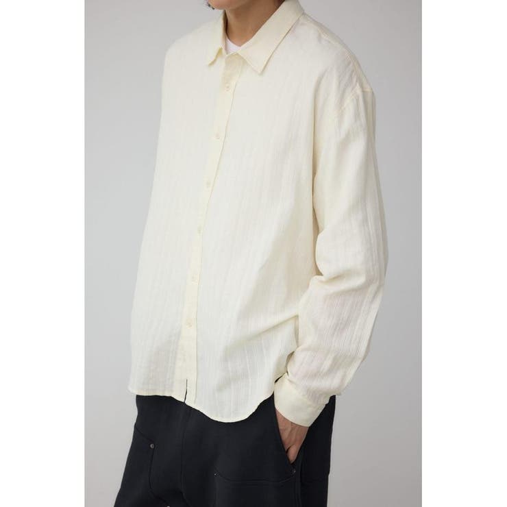 O/WHT1 | ベーシックレースラインシャツ | AZUL BY MOUSSY