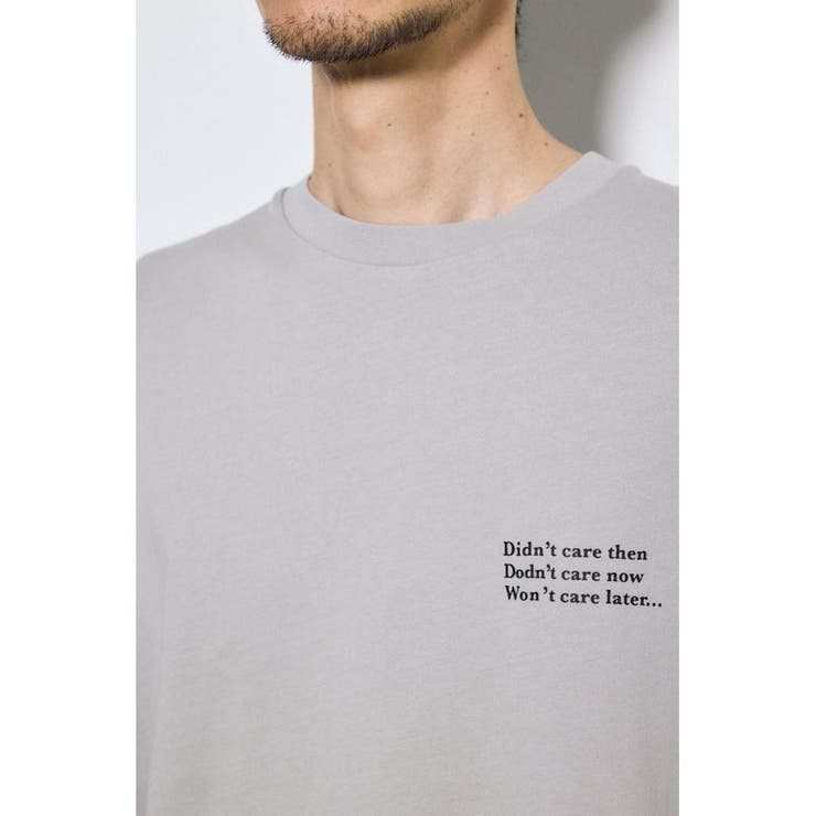 引き揃え天竺バックメッセージロゴTシャツ | AZUL BY MOUSSY | 詳細画像42 