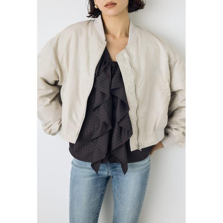 ショート中綿MA-1 | AZUL BY MOUSSY | 詳細画像3 