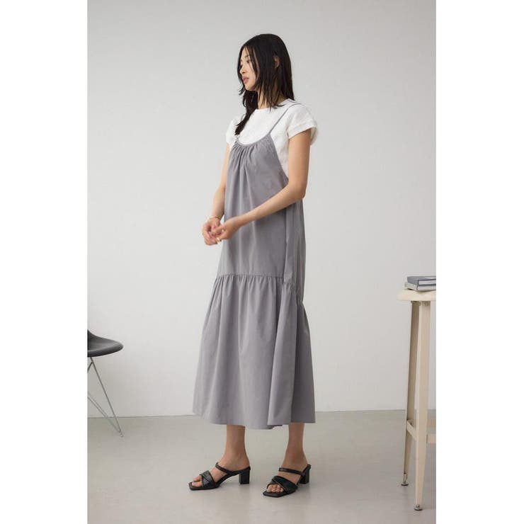 インナーSETフロントギャザーキャミワンピース | AZUL BY MOUSSY | 詳細画像31 