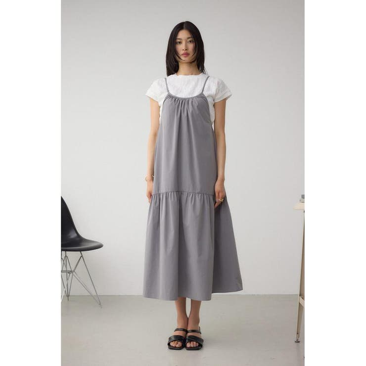 インナーSETフロントギャザーキャミワンピース | AZUL BY MOUSSY | 詳細画像33 