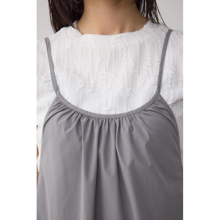 インナーSETフロントギャザーキャミワンピース | AZUL BY MOUSSY | 詳細画像36 